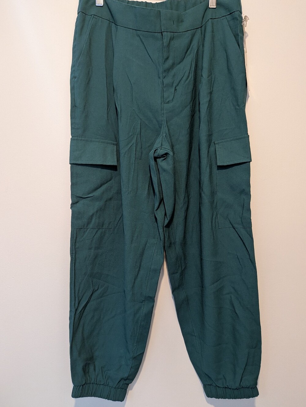 A New Day Teal Cargo Jogger Pants Size 12 NWT